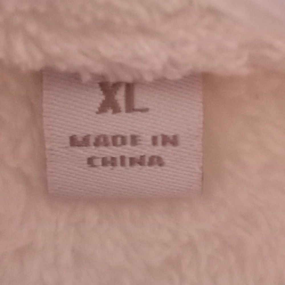 Croft & Barrow Women's Sleepwear Lounge Sz XL Vanilla Cozy Pockets Long Robe B5X - Picture 11 of 12